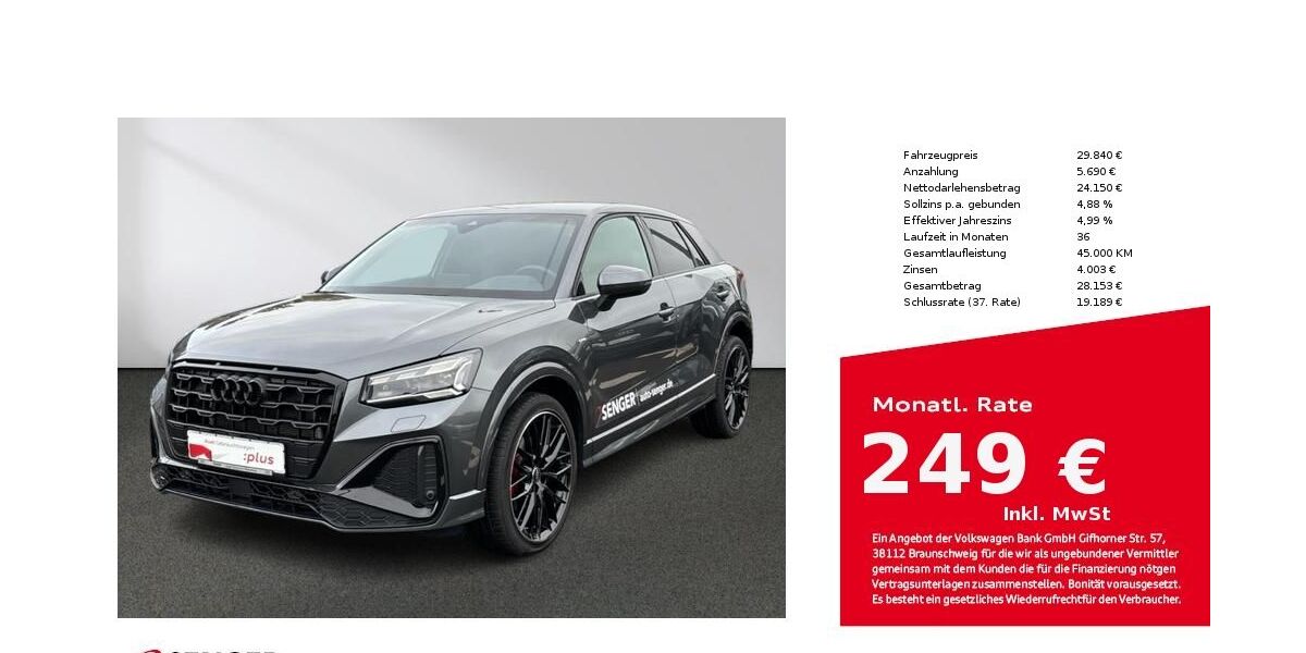 Audi Q2 27.287 km 29.840 &euro; Bielefeld 33609