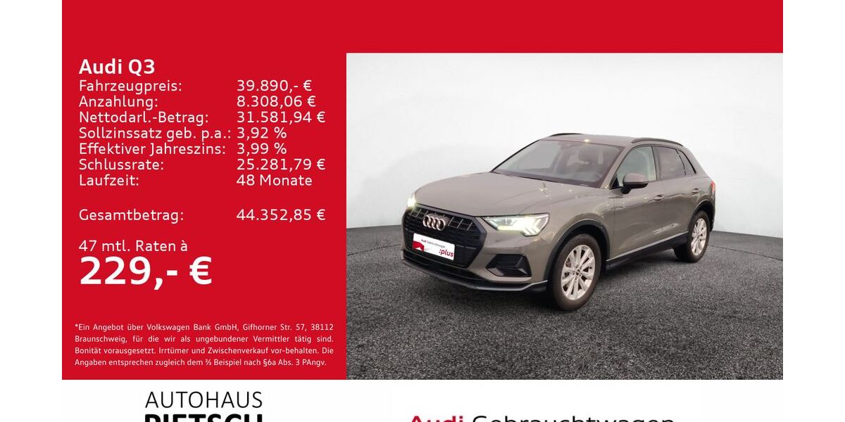 Audi Q3 4.531 km 38.620 &euro; Bünde 32257