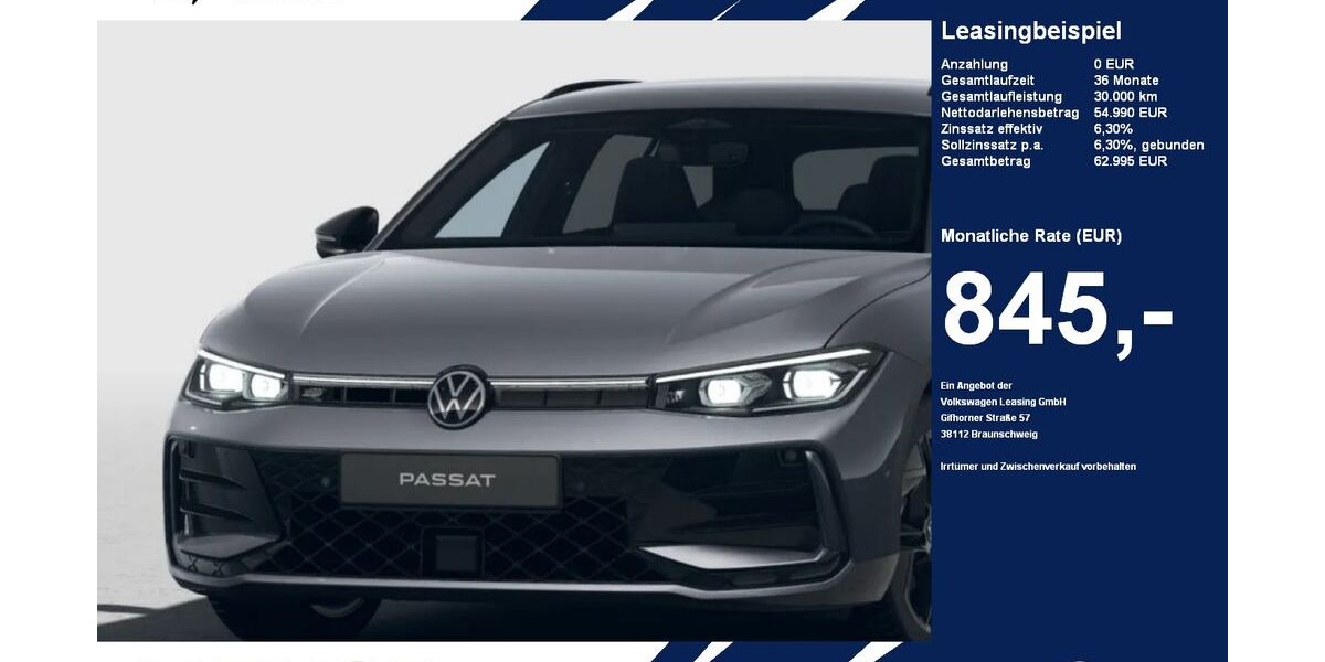 VW Passat 11.500 km 49.895 &euro; Gütersloh 33334