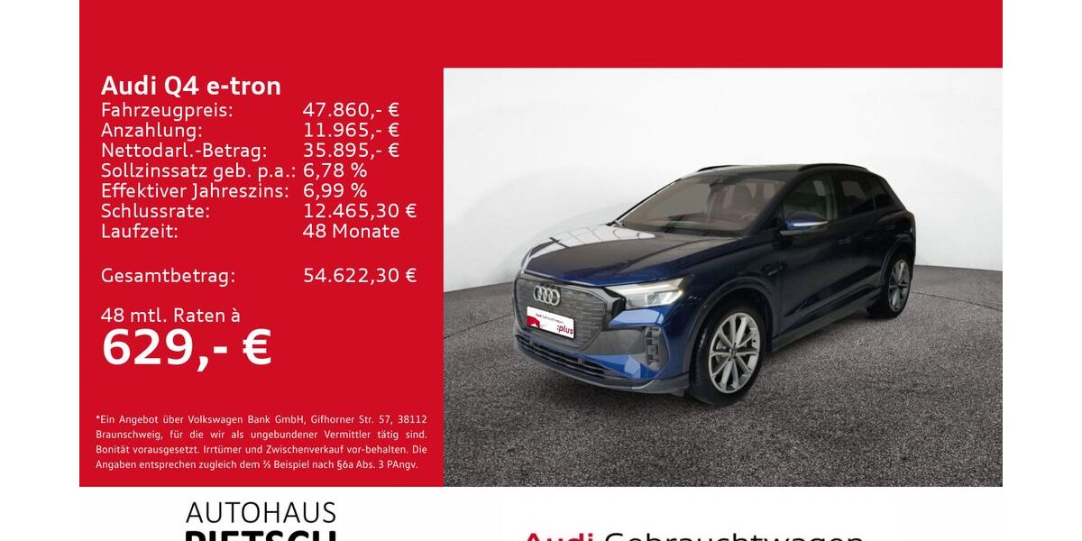 Audi Q4 e-tron 8.082 km 45.970 &euro; Bünde 32257
