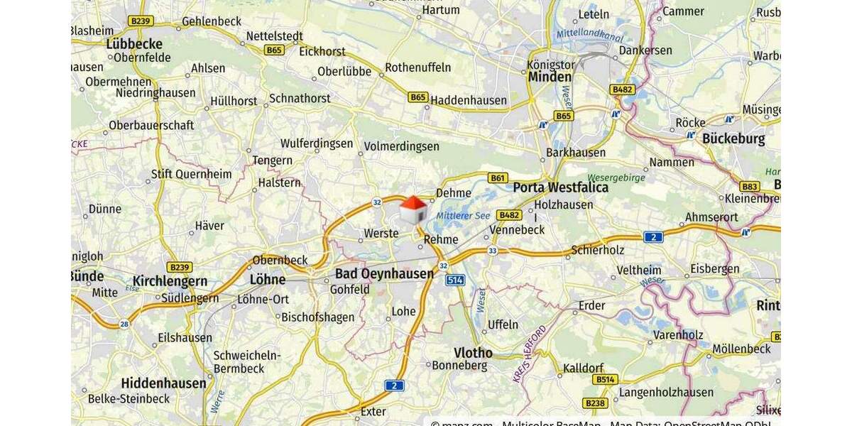 Einfamilienhaus Bad Oeynhausen Eidinghausen - 4 Zimmer, 125 m&sup2;, 199.900&euro; | Angebot:25726088