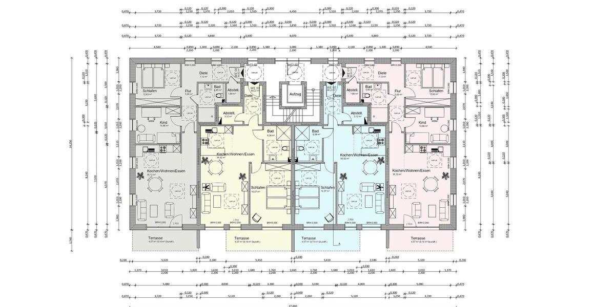 Erdgeschoßwohnung Bad Salzuflen Biemsen-Ahmsen - 2 Zimmer, 68 m&sup2;, 820&euro; | Angebot:26459081