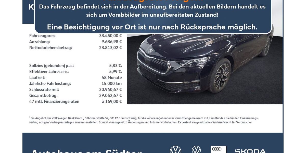 Skoda Octavia 17.092 km 33.450 &euro; Rietberg 33397