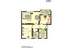 Etagenwohnung Gütersloh Isselhorst - 3 Zimmer, 66 m&sup2;, 629&euro; | Angebot:26297032