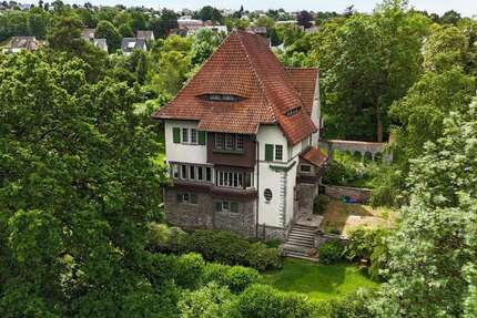 Denkmalgeschützte Fabrikantenvilla an der Weser Parkgrundstück mit drei zusätzlichen Bauplätzen - Haus Vlotho | Angebot:27254373