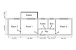 Erdgeschoßwohnung Bielefeld Schildesche - 2.5 Zimmer, 58 m&sup2;, 666&euro; | Angebot:26194892