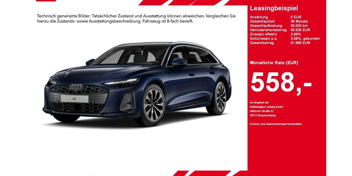 Audi A6 29.421 km 56.525 &euro; Gütersloh 33334