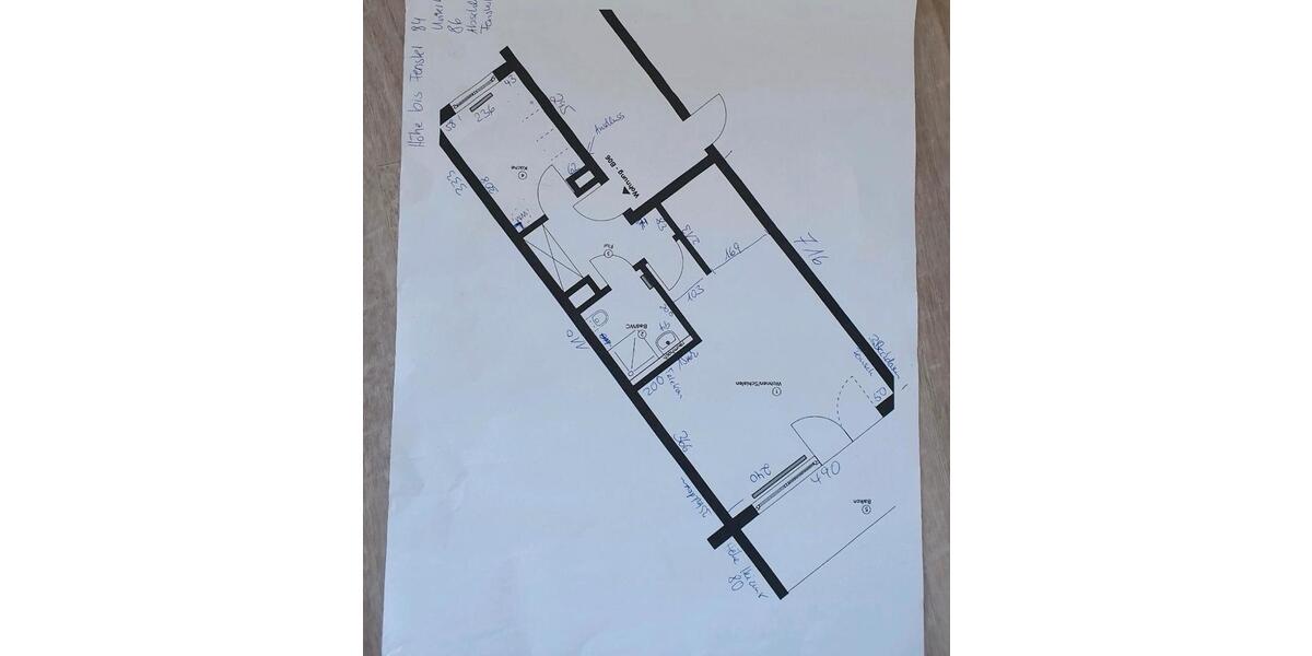 Etagenwohnung Bielefeld - 1 Zimmer, 47 m&sup2;, 740&euro; | Angebot:26689320