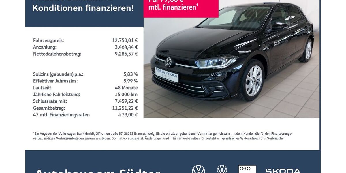 VW Polo 120.120 km 12.750 &euro; Rietberg 33397