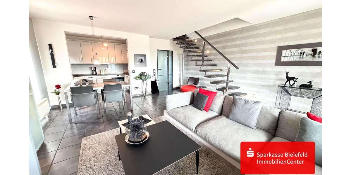 Etagenwohnung Bielefeld Jöllenbeck - 3 Zimmer, 102 m&sup2;, 339.000&euro; | Angebot:27318776