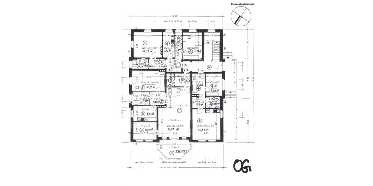 Etagenwohnung Bad Oeynhausen - 4 Zimmer, 100 m&sup2;, 850&euro; | Angebot:26632415