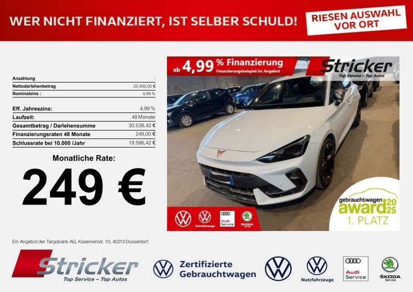 Cupra Leon 17.057 km 25.928 &euro; Detmold 32760