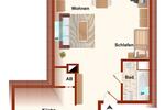 Etagenwohnung Bielefeld Mitte - 1 Zimmer, 30 m&sup2;, 300&euro; | Angebot:26398061
