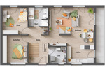 Bungalow Rödinghausen Schwenningdorf - 3 Zimmer, 102 m&sup2;, 310.350&euro; | Angebot:25707085