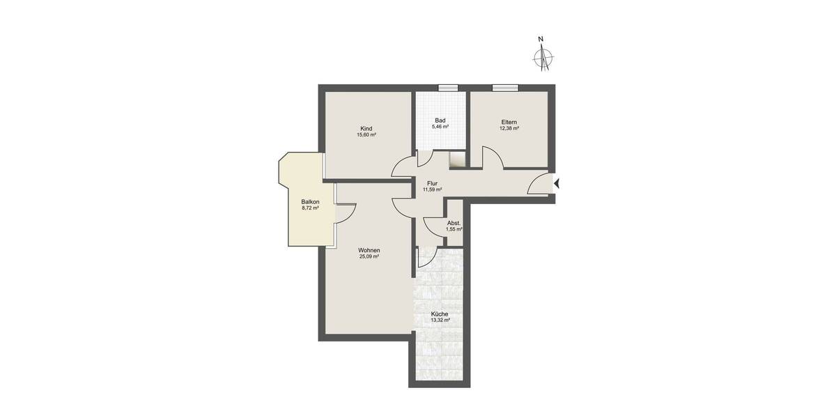 Etagenwohnung Bielefeld / Senne Senne - 3 Zimmer, 90 m&sup2;, 192.000&euro; | Angebot:26879349