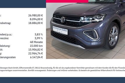 VW T-Cross 8.000 km 23.980 &euro; Rietberg 33397