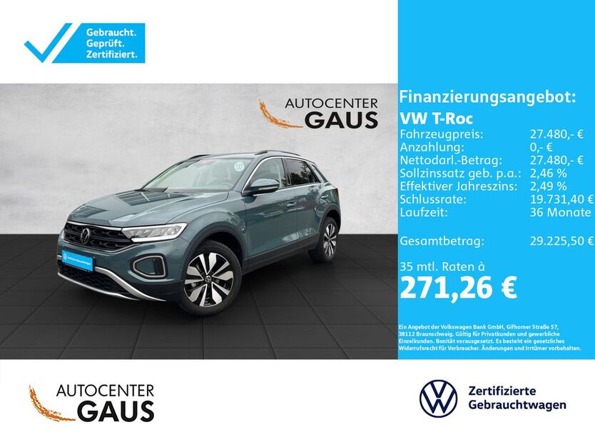 VW T-Roc 8.064 km 27.480 € Bielefeld 33699