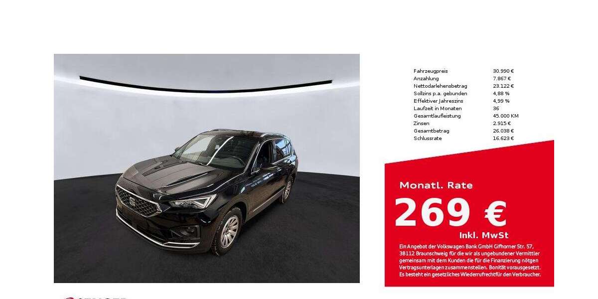 Seat Tarraco 41.035 km 30.990 &euro; Bielefeld 33609