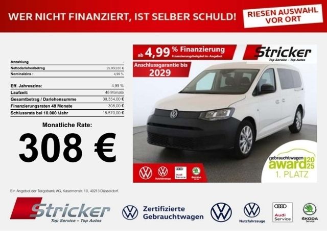 VW Caddy 38.103 km 24.979 &euro; Detmold 32760