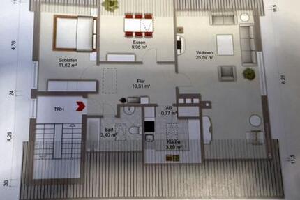 Wohnung Detmold Hakedahl - 3 Zimmer, 66 m&sup2;, 640&euro; | Angebot:24377343