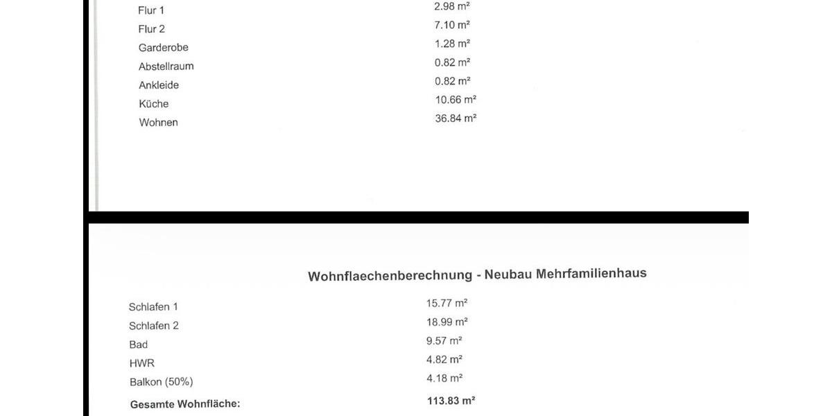 Etagenwohnung Bad Salzuflen Ehrsen-Breden - 3 Zimmer, 114 m&sup2;, 1.745&euro; | Angebot:26579789