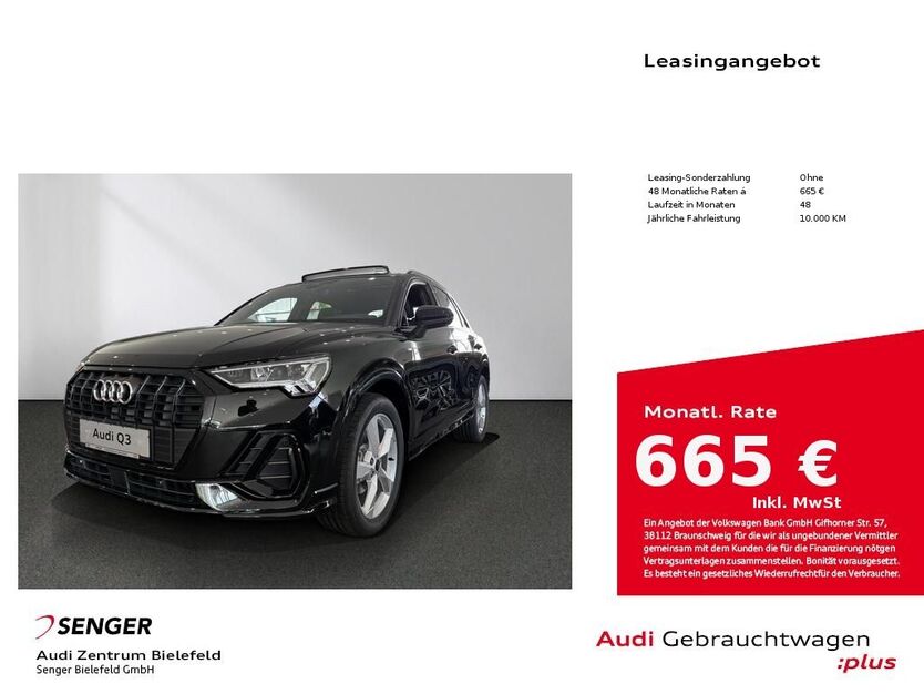 Audi Q3 3.900 km 46.880 € Bielefeld 33609