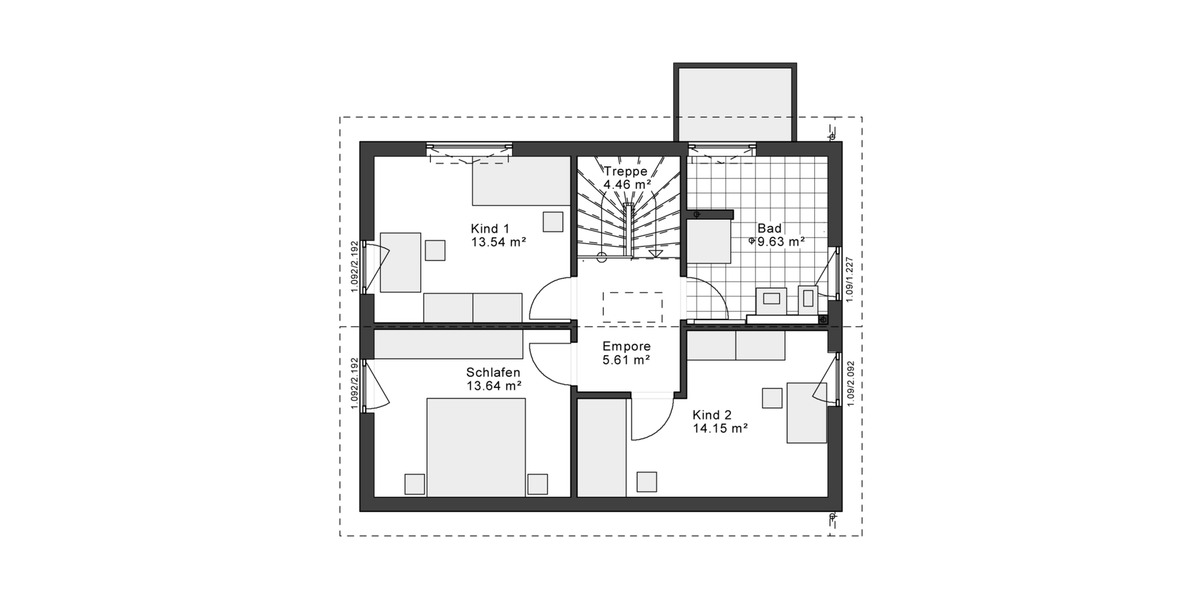 Einfamilienhaus Bad Salzuflen Ehrsen-Breden - 3 Zimmer, 120 m&sup2;, 1.290&euro; | Angebot:24393703