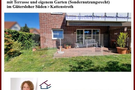 Kapitalanlage mit Plan: ETW im EG mit Garten - heute an morgen gedacht!- provisionsfrei für Käufer - Wohnung Gütersloh Kattenstroth | Angebot:26517483