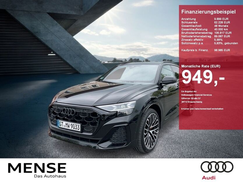 Audi Q8 9.500 km 97.895 € Gütersloh 33330