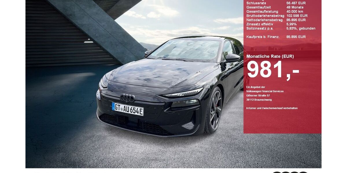 Audi A6 e-tron 8.750 km 84.485 &euro; Gütersloh 33330