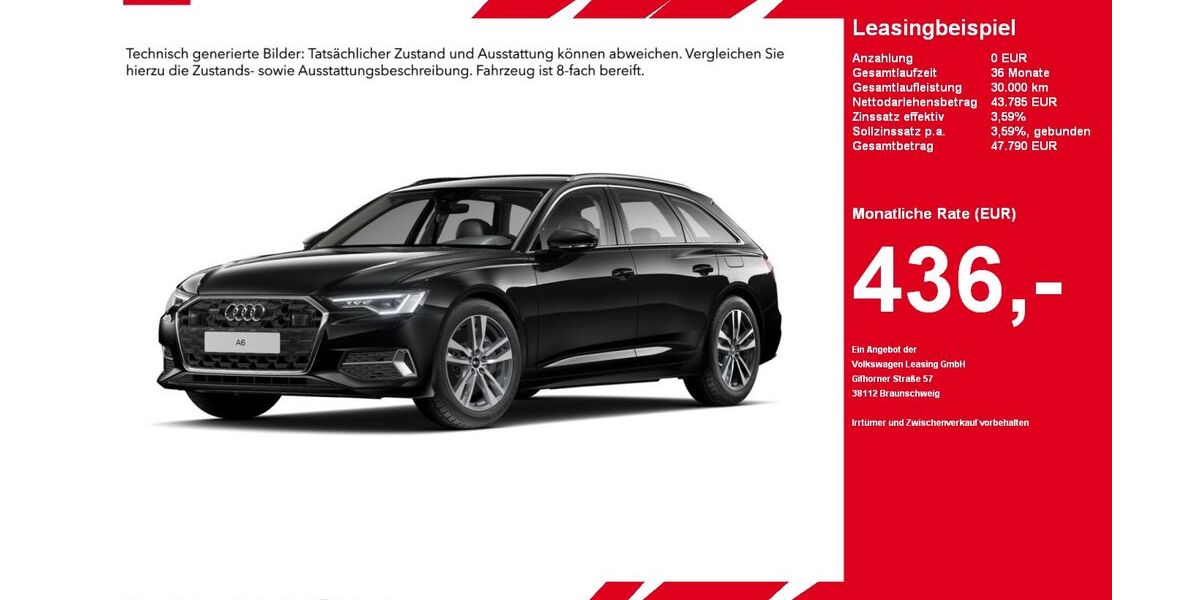 Audi A6 1.394 km 43.785 &euro; Gütersloh 33334