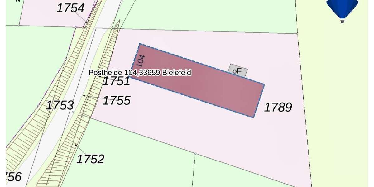 Grundstück zu verkaufen in Bielefeld Senne 229.900 € 4805 m² zimmer