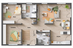 Bungalow Hiddenhausen Schweicheln-Bermbeck - 3 Zimmer, 126 m&sup2;, 315.350&euro; | Angebot:25706825