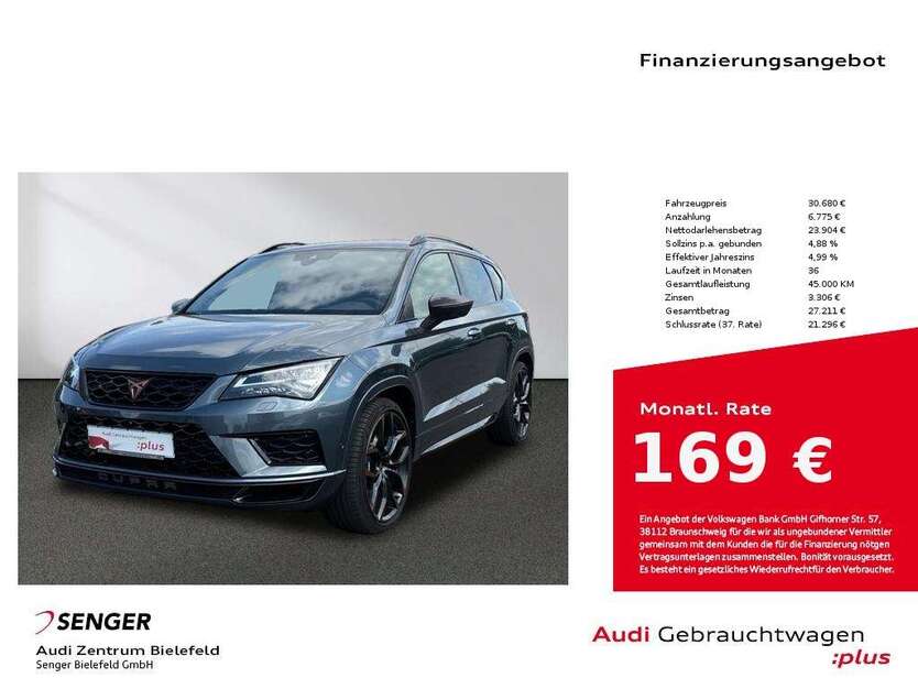 Cupra Ateca 43.660 km 30.680 € Bielefeld 33609