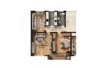 Etagenwohnung Detmold Hakedahl - 3 Zimmer, 63 m&sup2;, 184.000&euro; | Angebot:27429968