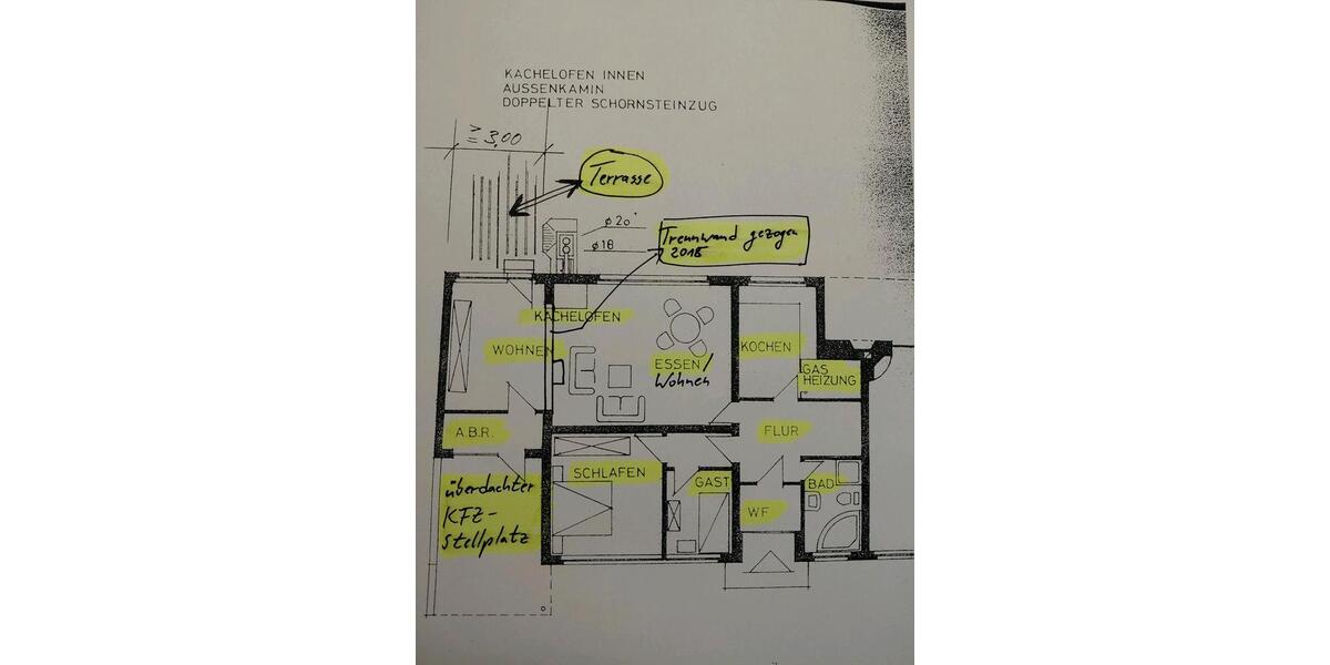 Bungalow Bünde - 4 Zimmer, 114 m&sup2;, 1.160&euro; | Angebot:26406100