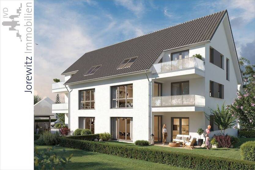 Modernes Wohnen in Bielefeld-Brackwede: Exklusive 3 Zimmer-NeubauWohnung mit Terrasse und Garten