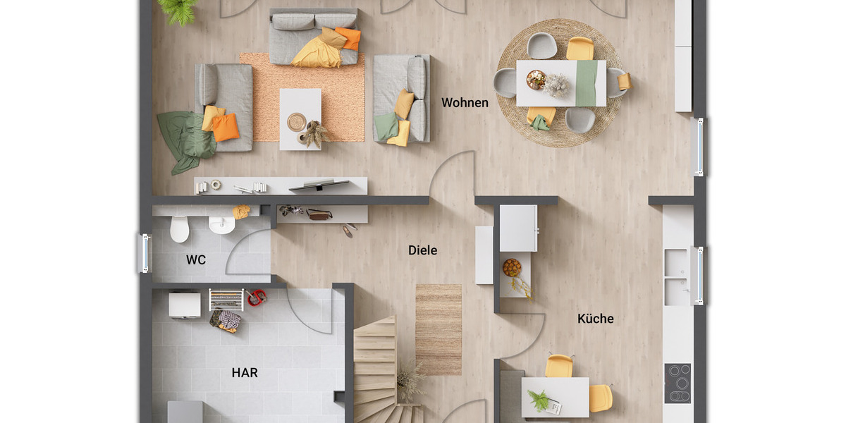 Einfamilienhaus Bad Salzuflen Holzhausen - 4 Zimmer, 166 m&sup2;, 437.300&euro; | Angebot:25780616