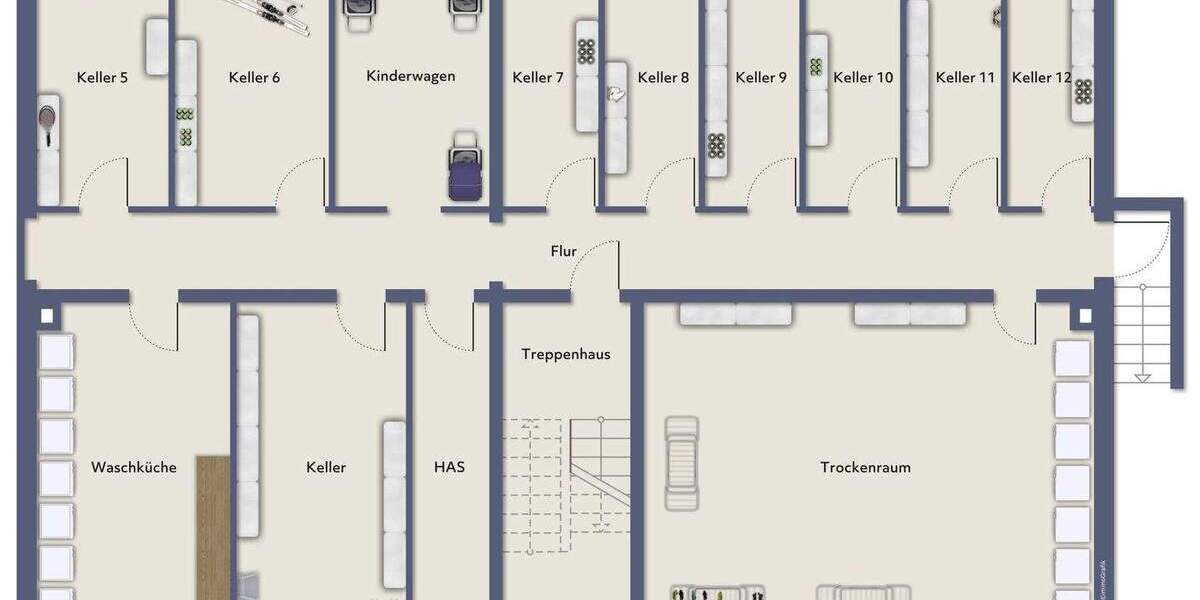 Etagenwohnung Rheda-Wiedenbrück Wiedenbrück - 3 Zimmer, 78 m&sup2;, 200.000&euro; | Angebot:25732957