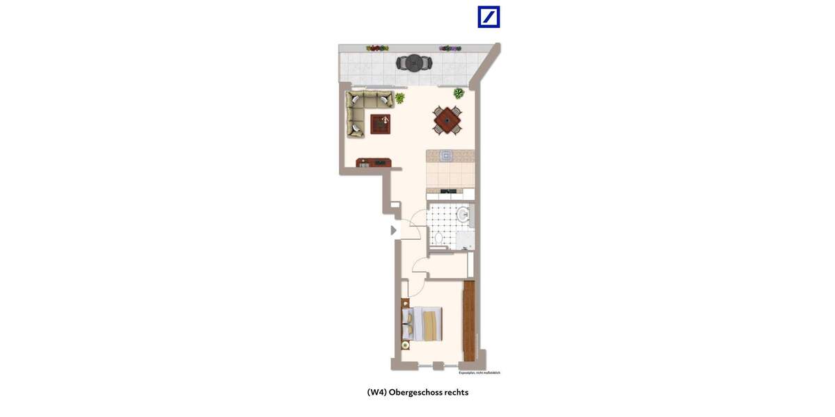 Etagenwohnung Delbrück - 2 Zimmer, 62 m&sup2;, 275.000&euro; | Angebot:25686787