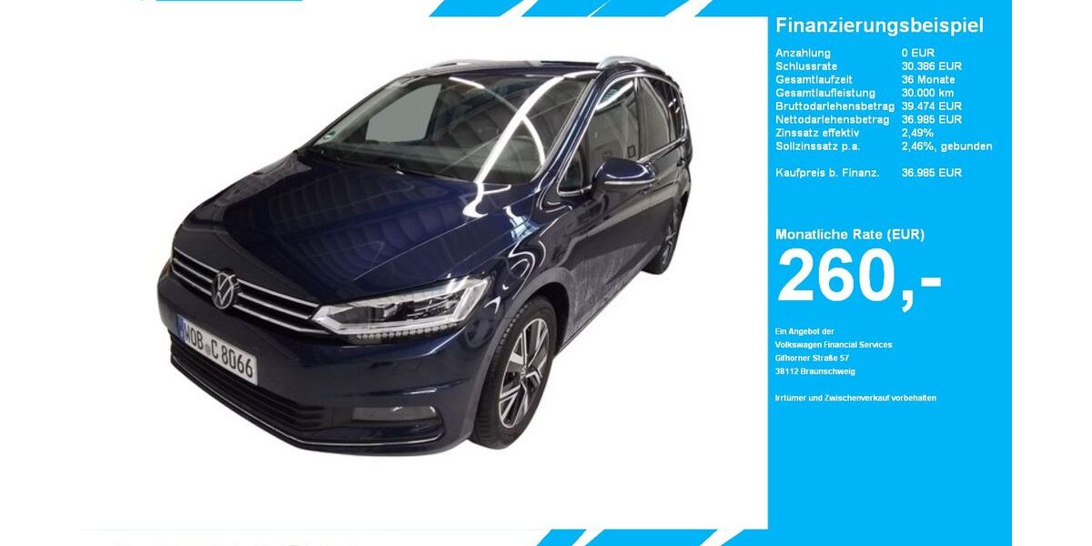 VW Touran 21.063 km 36.985 &euro; Gütersloh 33334