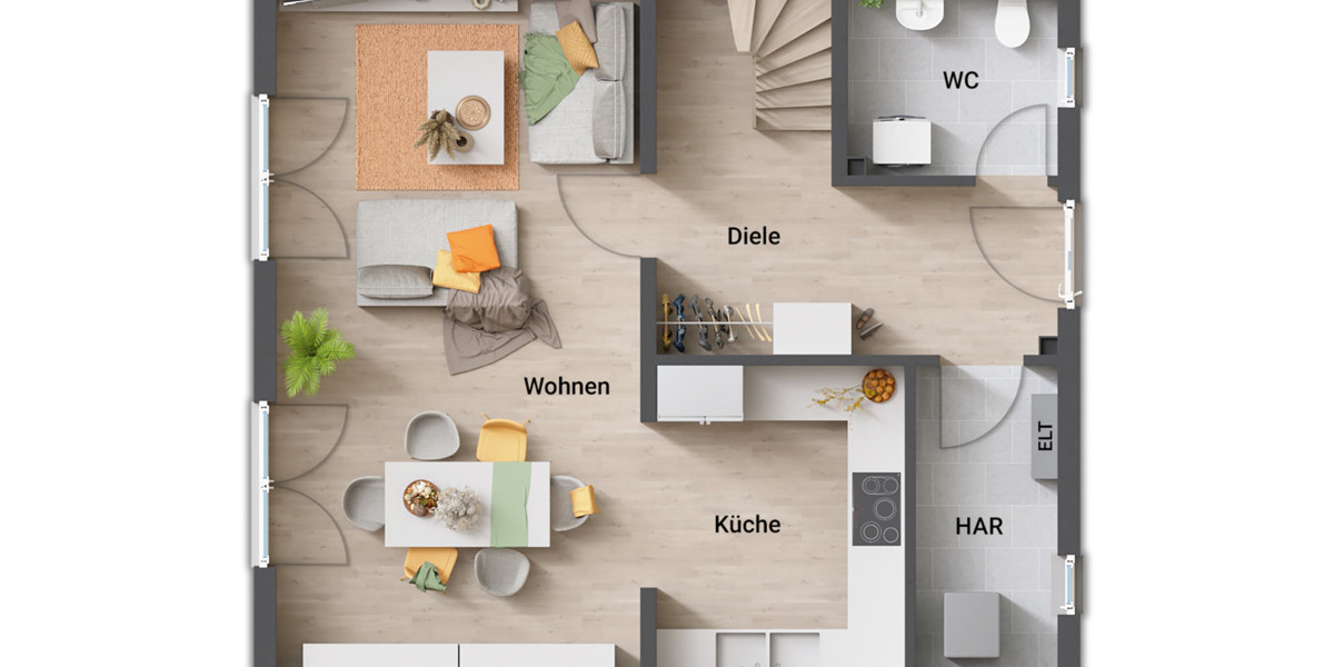 Einfamilienhaus Oerlinghausen Helpup - 4 Zimmer, 114 m&sup2;, 417.350&euro; | Angebot:25707067