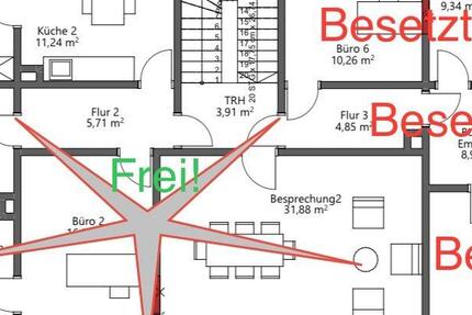 Büro Praxis Verwaltungsräume zu vermieten zimmer