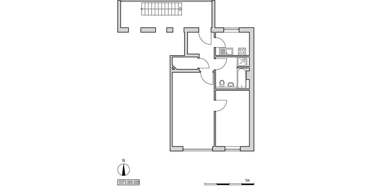 Etagenwohnung Lemgo - 2 Zimmer, 50 m&sup2;, 355&euro; | Angebot:26392620