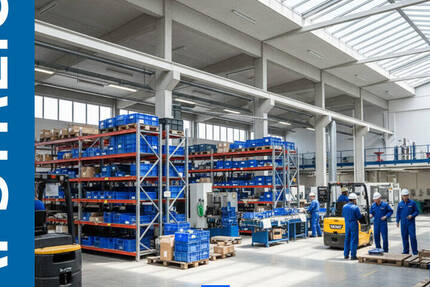 Raum für Visionäre - flexible Lagerhalle