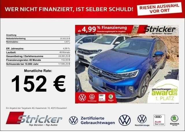 VW Taigo 7.922 km 20.949 € Detmold 32760