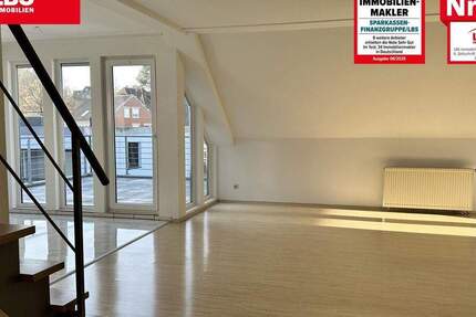 Maisonette, ca. 130 m² Grundfläche mit großem Balkon-bezugsfrei! 3 zimmer