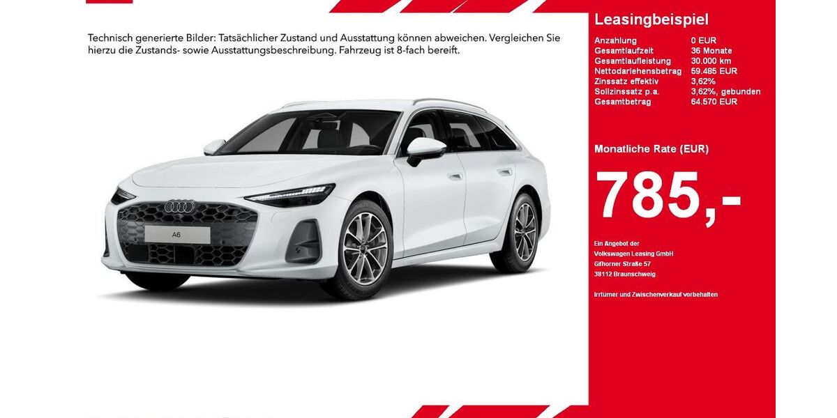 Audi A6 28.624 km 59.485 &euro; Gütersloh 33334