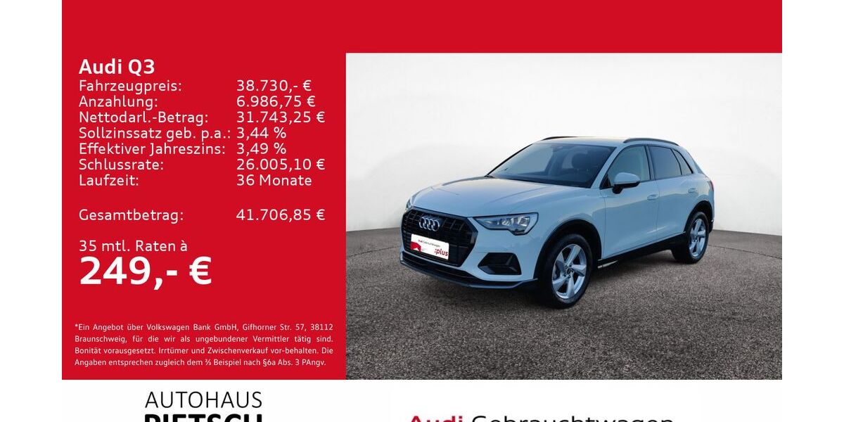 Audi Q3 9.144 km 38.630 &euro; Melle 49324