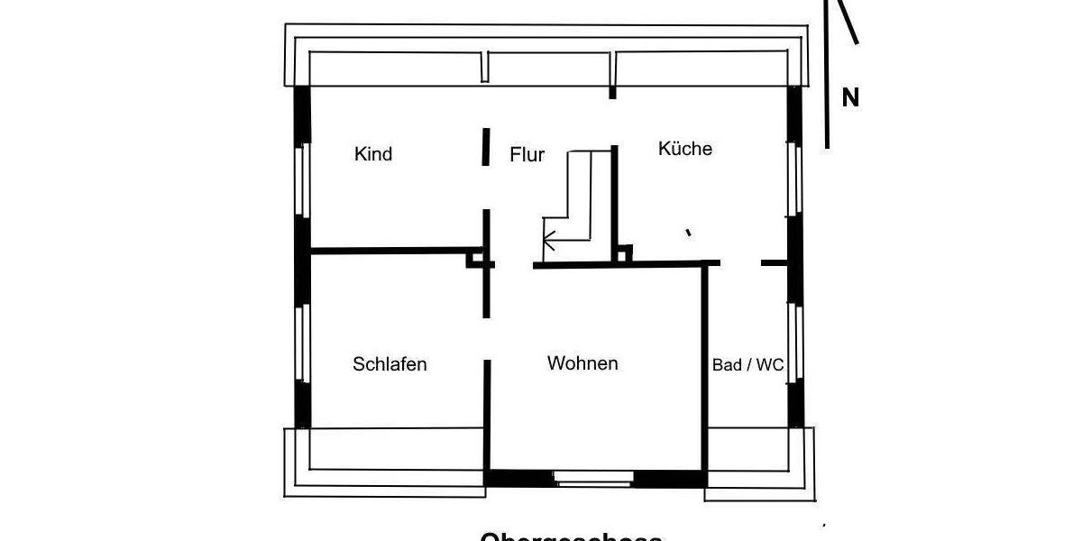 Jung kauft Alt - Wohnhaus in schöner Landschaft in Spenge - Mantershagen 6 zimmer